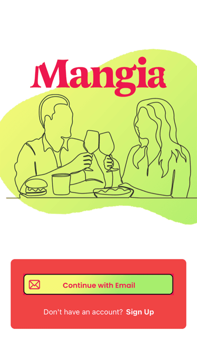Mangia Rewards iOS App Store screenshot 1